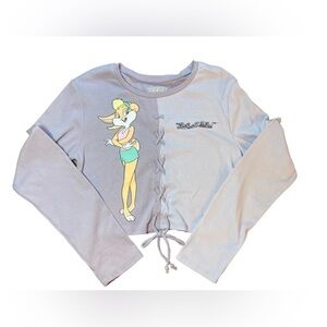 Looney Tunes Lola Bunny XL cropped sweatshirt
